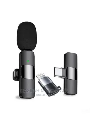 Single Wireless Microphone for iPhone and Android