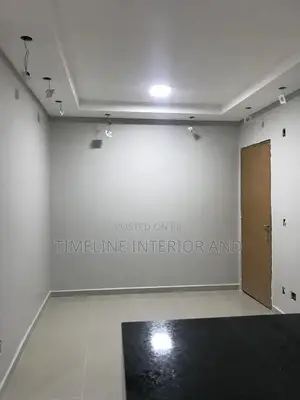 Gypsum Plain and Painted Ceiling