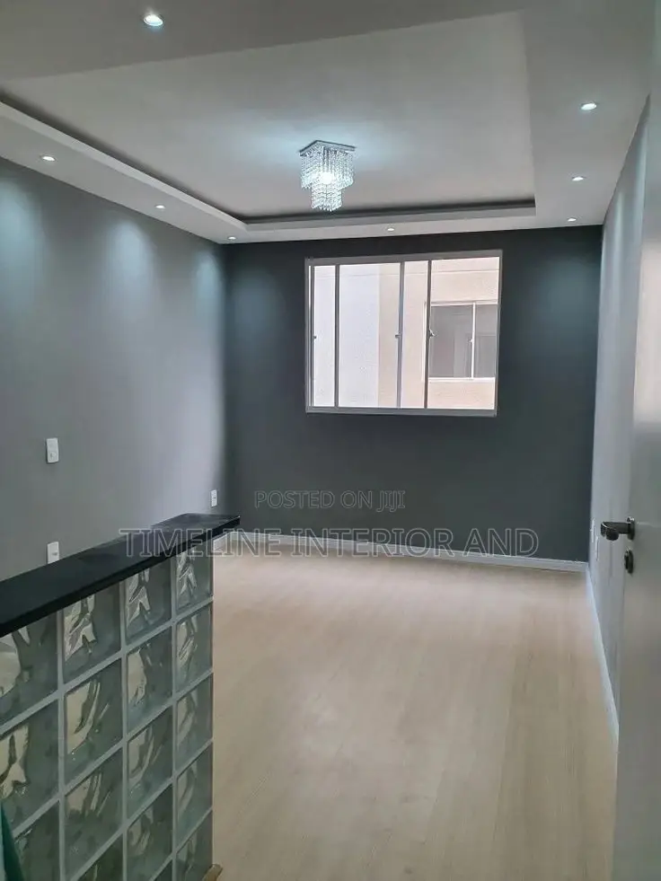 Gypsum Plain and Painted Ceiling