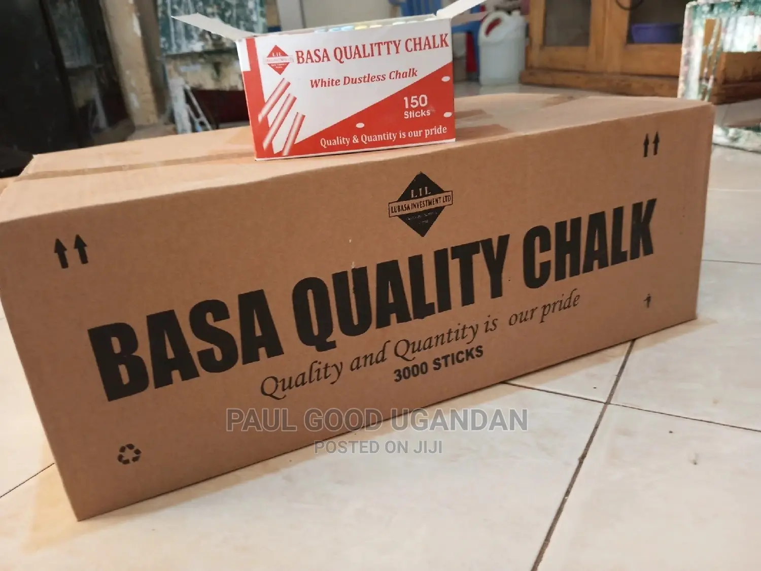 Basa Quality Dustless School Chalk