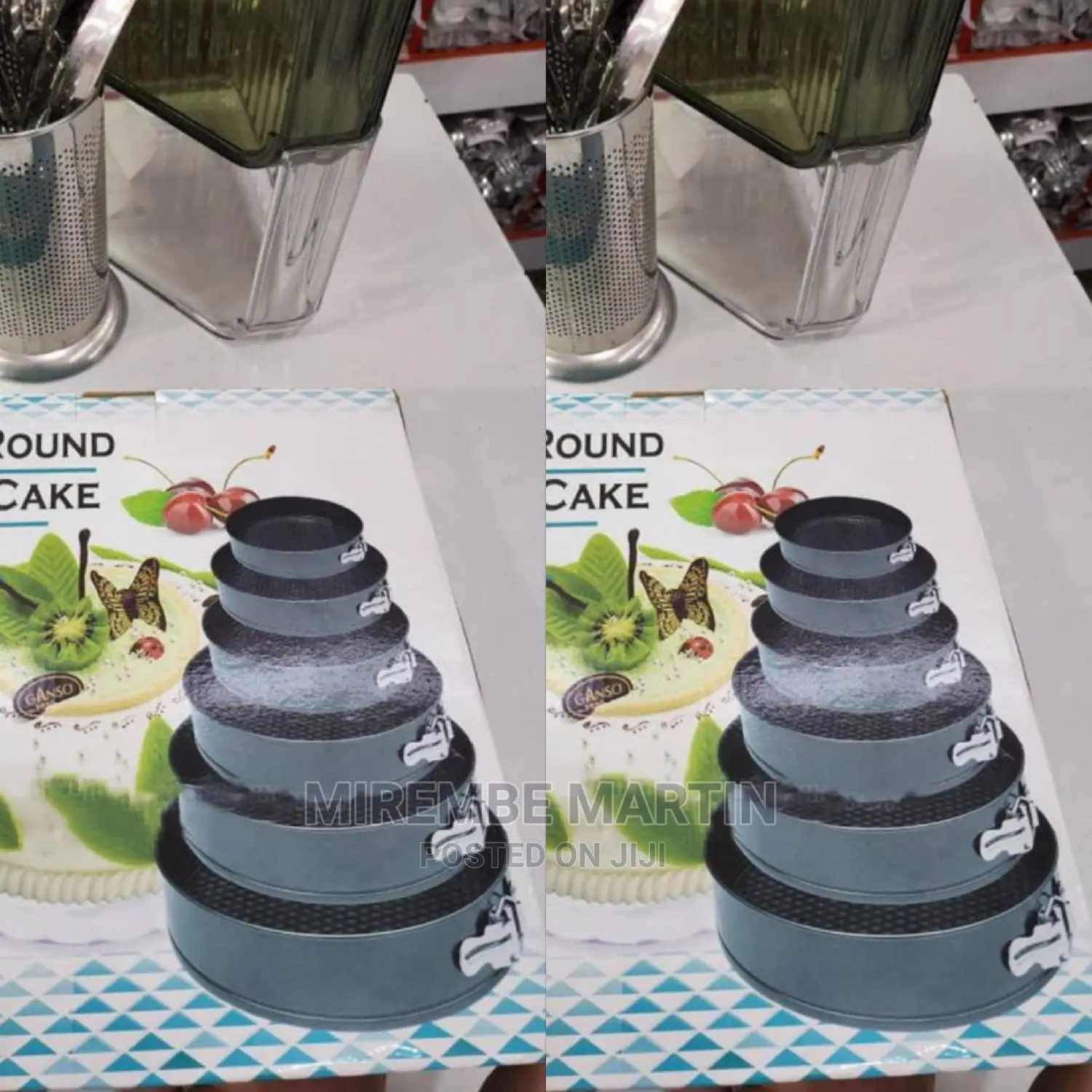 Round Cake Moulds Set