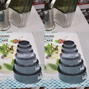 Round Cake Moulds Set