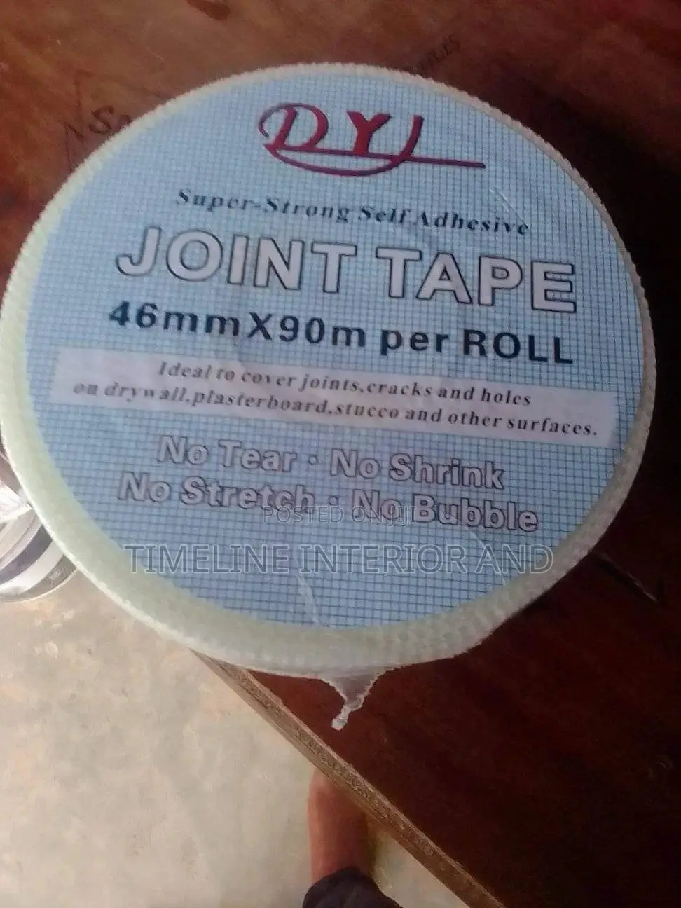 Fiber Joint Tape.