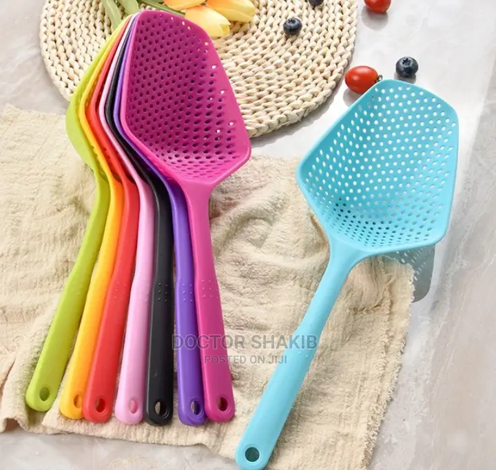 Cooking Sholves Food Strainer Scoop