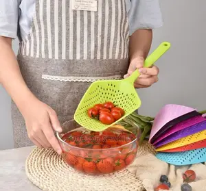 Cooking Sholves Food Strainer Scoop