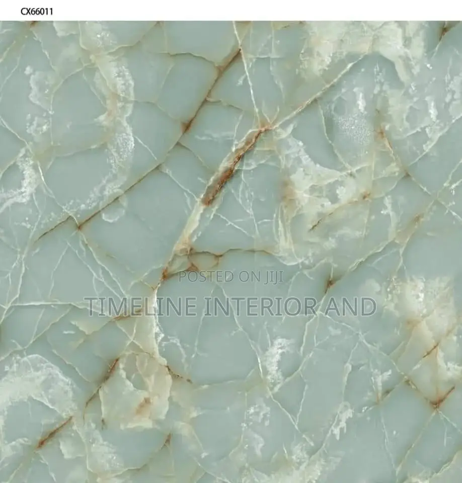 Greenish Floor Tiles.