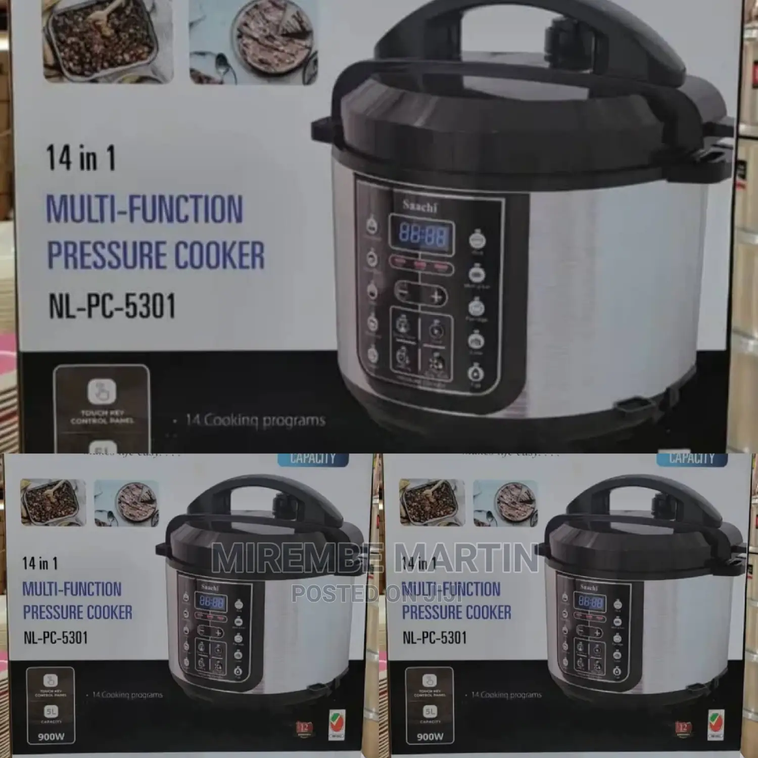 Saachi 14 in 1 Pressure Cooker