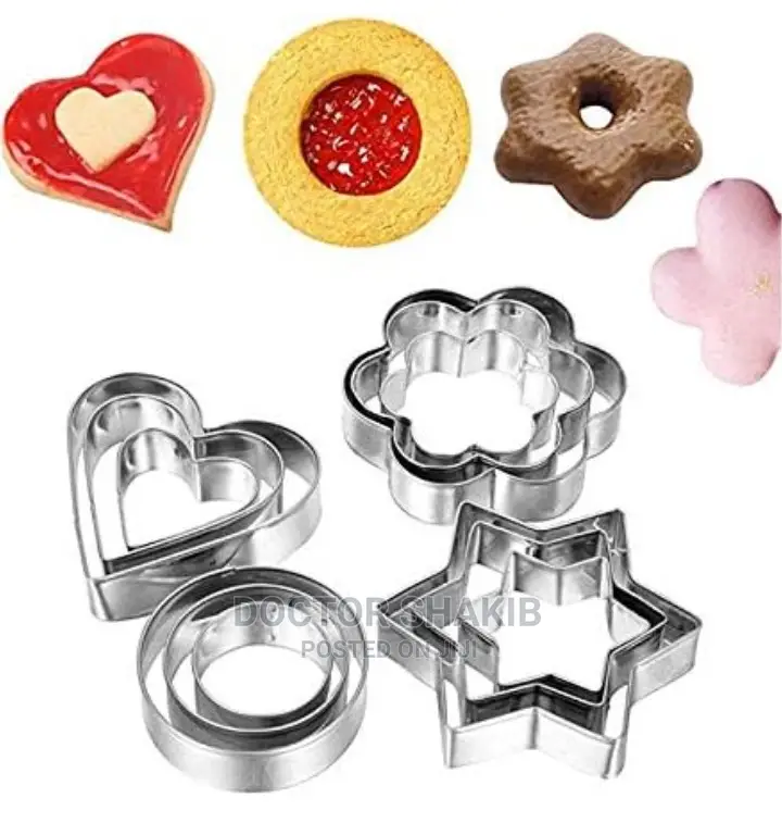 Stainless Steel Cookie Cutter Set