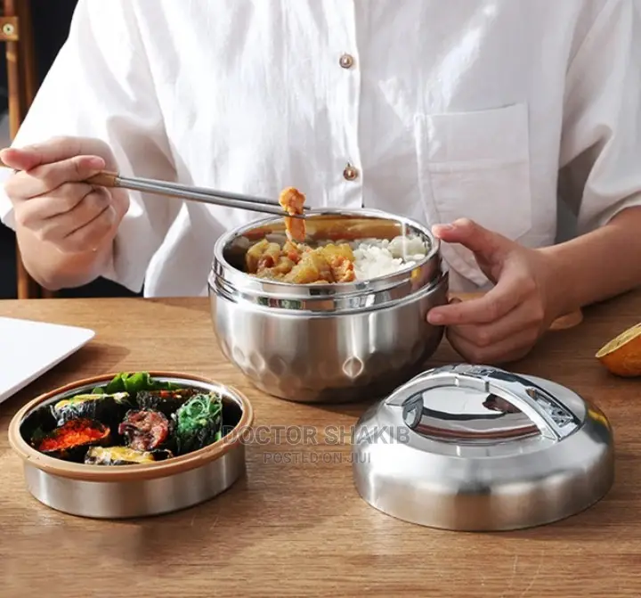 1L Stainless Steel Thermo Lunch Box