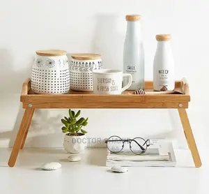 Foldable Bamboo Multipurpose Tray