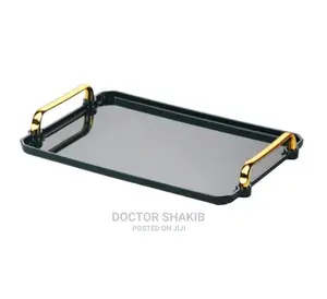 Acrylic Serving Tray With Handles