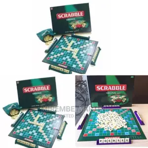 Original Scrabble Game Board