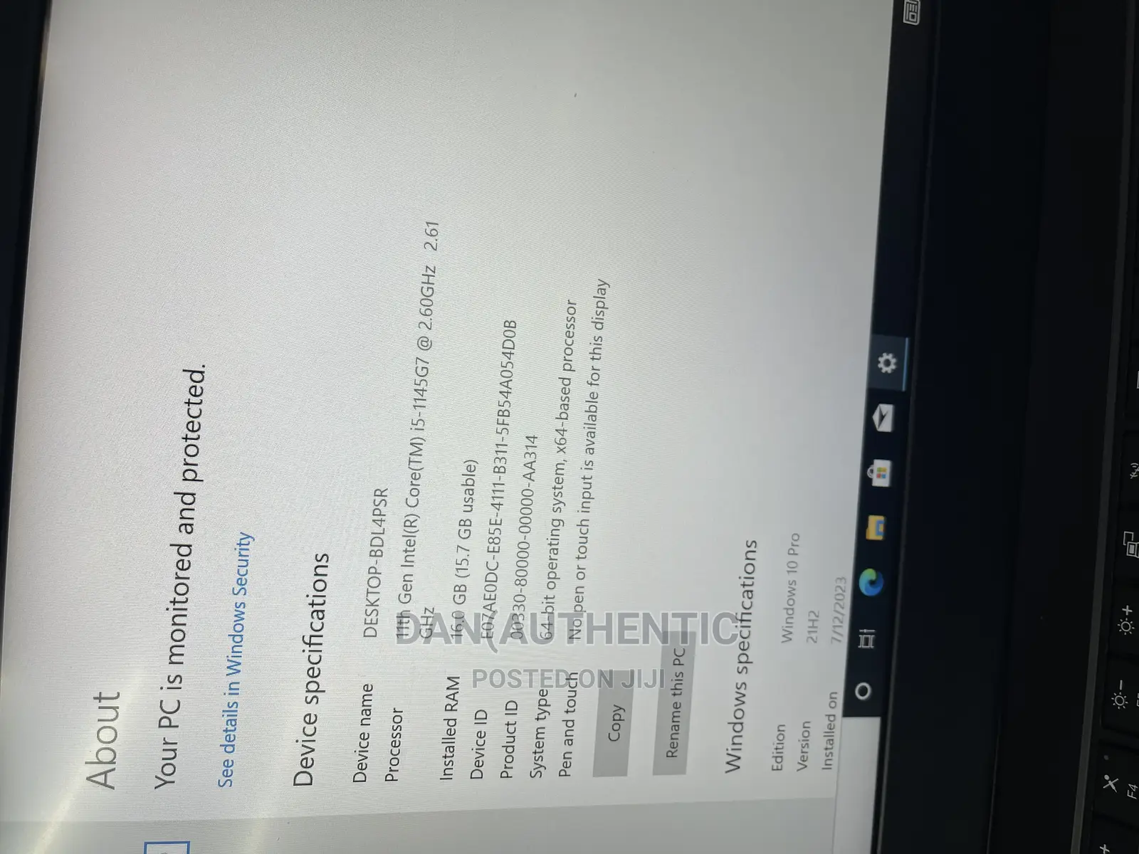 Laptop Lenovo L14 G1 16GB Intel Core I5 SSD 256GB