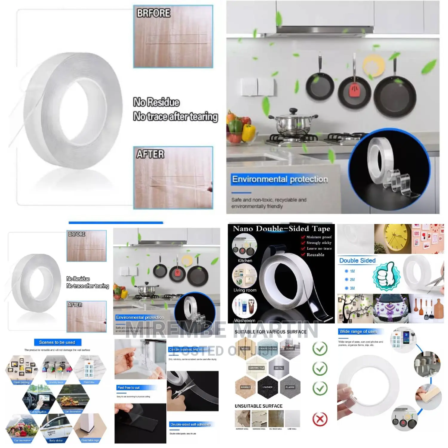 Double Sided Tape for Organizer