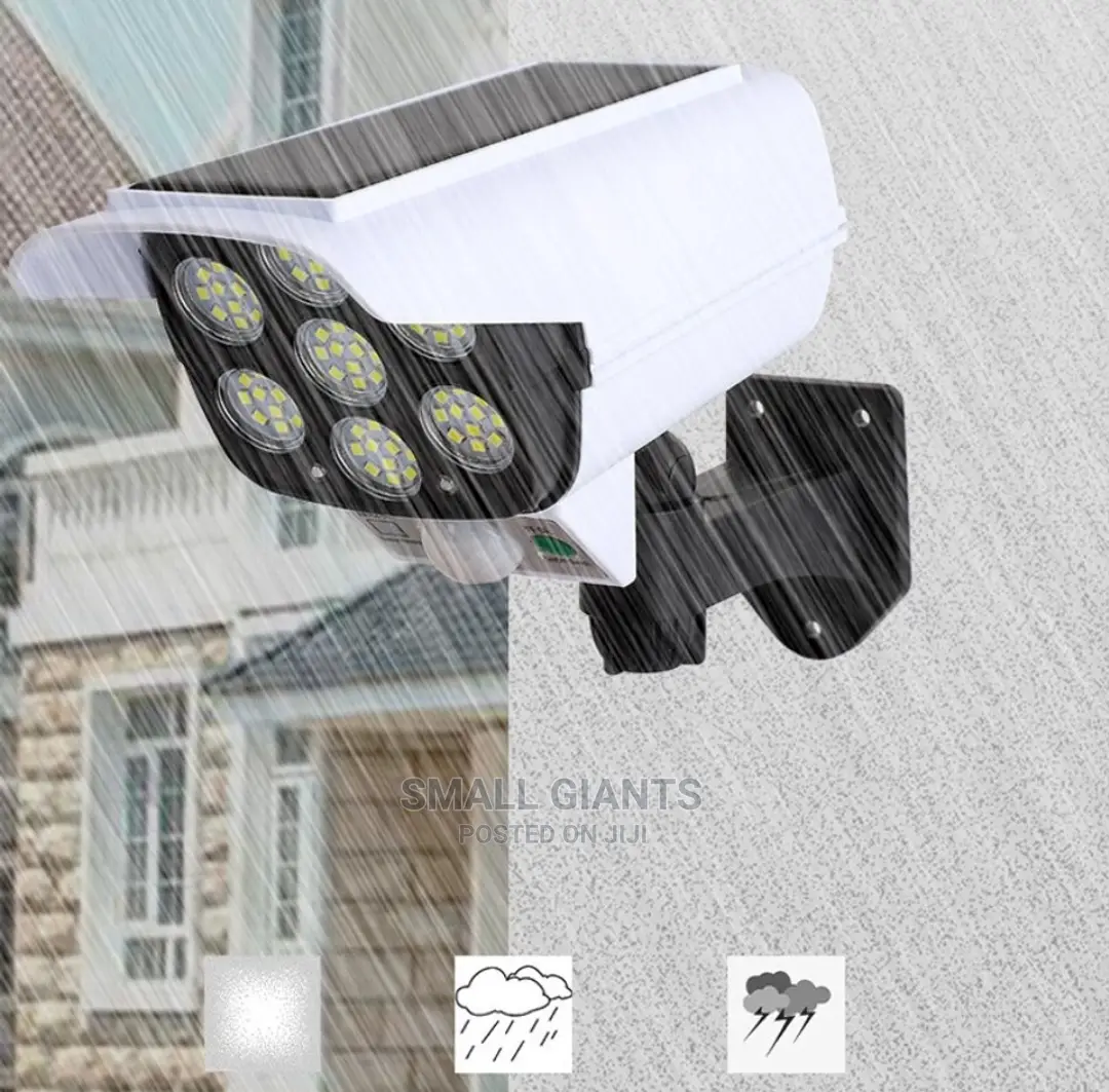 Solar Powered Dummy Camera Motion Sensor Light