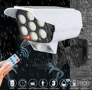 Solar Powered Dummy Camera Motion Sensor Light
