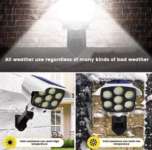 Solar Powered Dummy Camera Motion Sensor Light