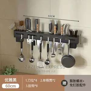 Rack Utensil Holder Kitchen Utensil Holder Punch-Free