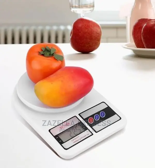 Sf400 Digital Kitchen Weighing Scale – White