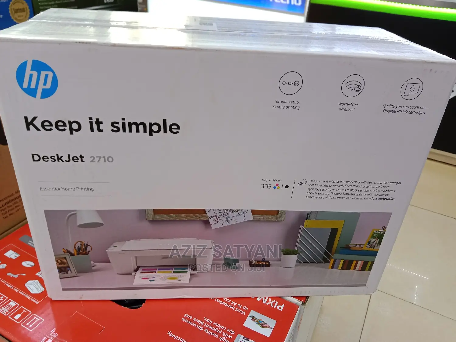 HP Deskjet 2710 All-in-One Printer (5AR83B)
