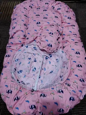 3 Pc Foldable Baby Infant Bed Mosquito Net, Mattress, Pillow