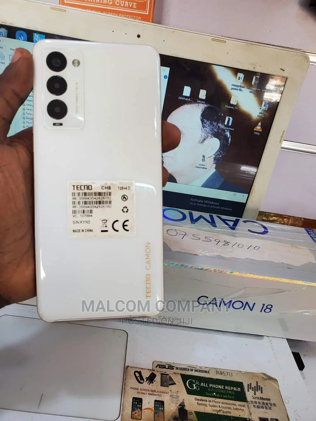 Camon 18 Screen