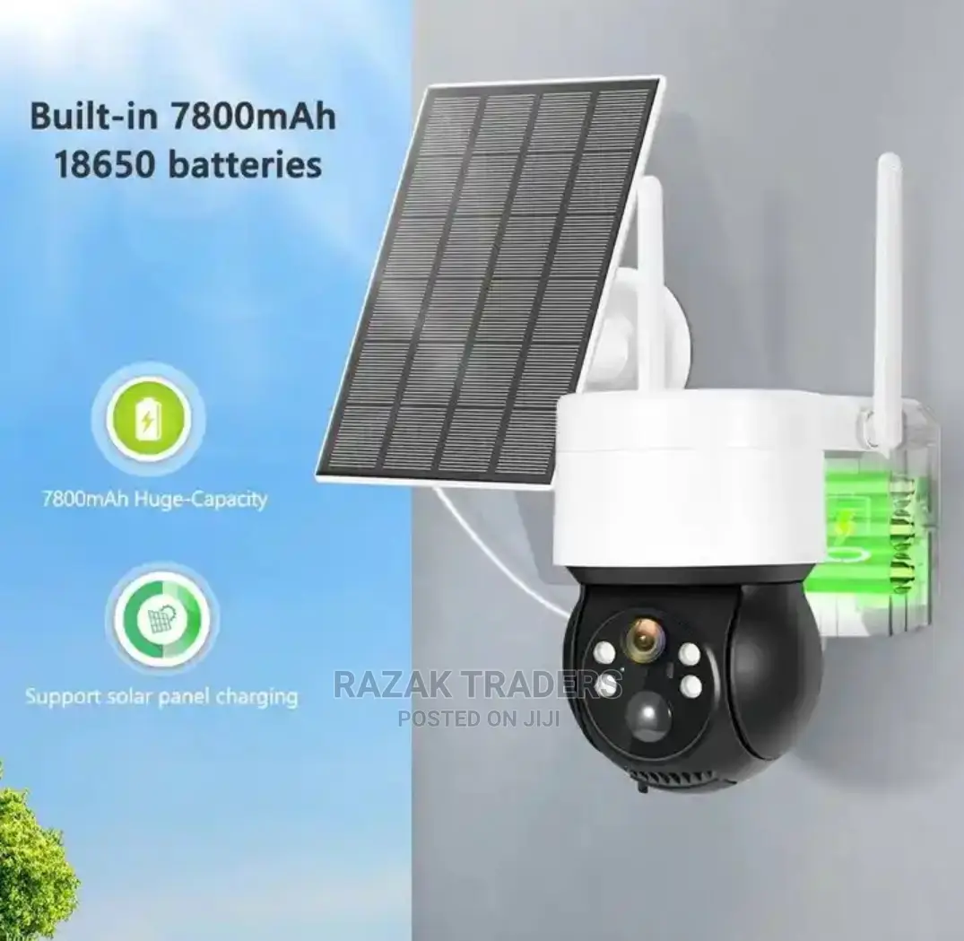 Wifi Battery Outdoor Mini PTZ Ip Wireless Solar Camera