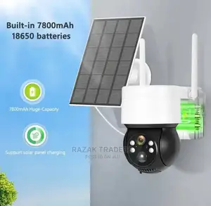 Wifi Battery Outdoor Mini PTZ Ip Wireless Solar Camera