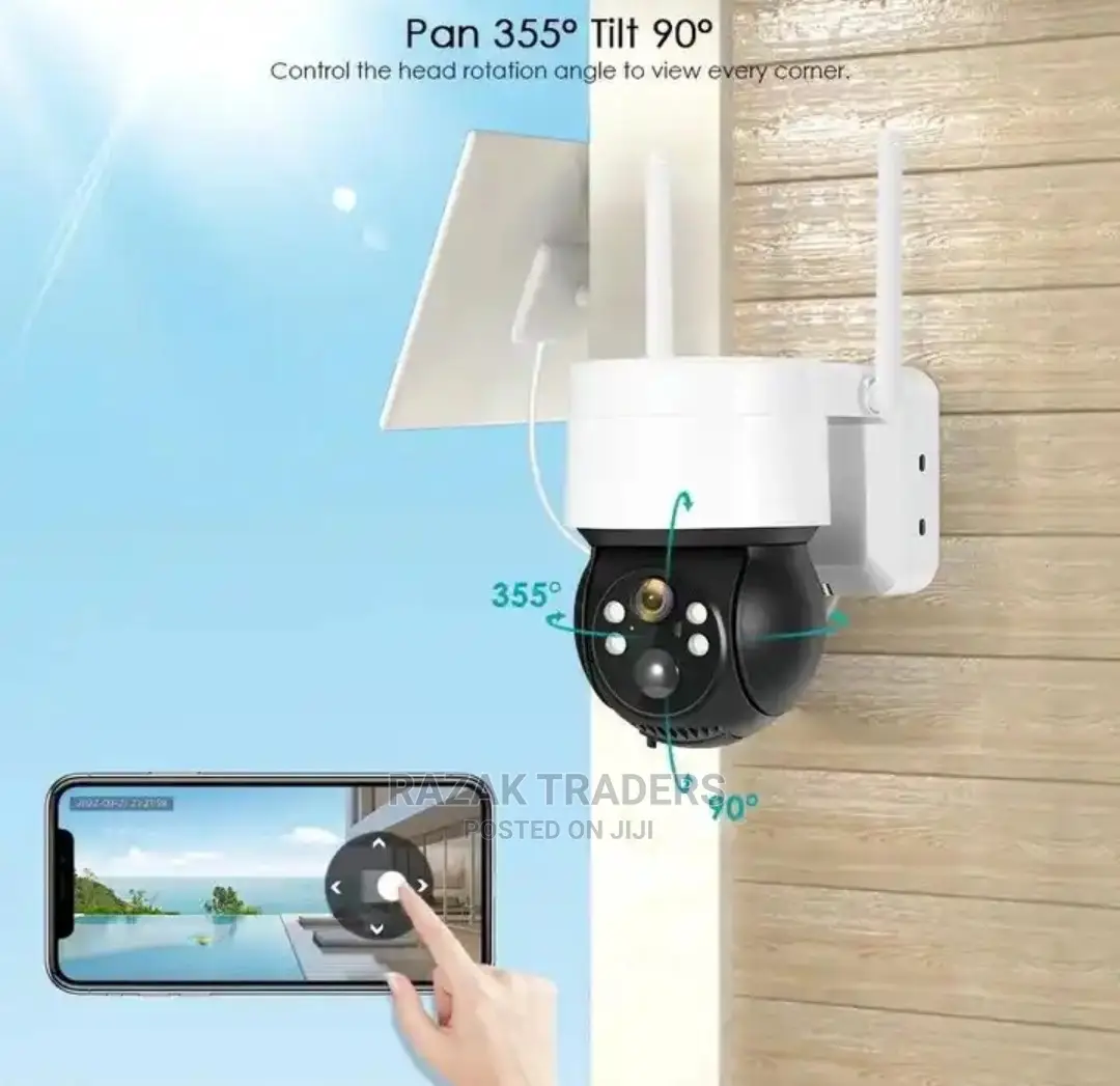 Wifi Battery Outdoor Mini PTZ Ip Wireless Solar Camera