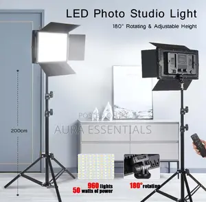 D800 Pro Led Rechargeable Camera Light
