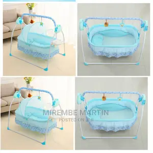 Electric Baby Crib Bed