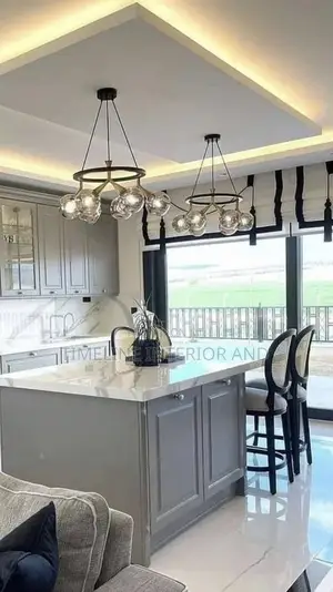 Sitting and Dining Room Gypsum Ceiling.