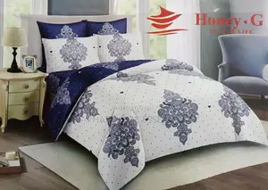 4 Pc Duvet 5*6 Duvet (2 Pillowcase and 1 Bedsheet)