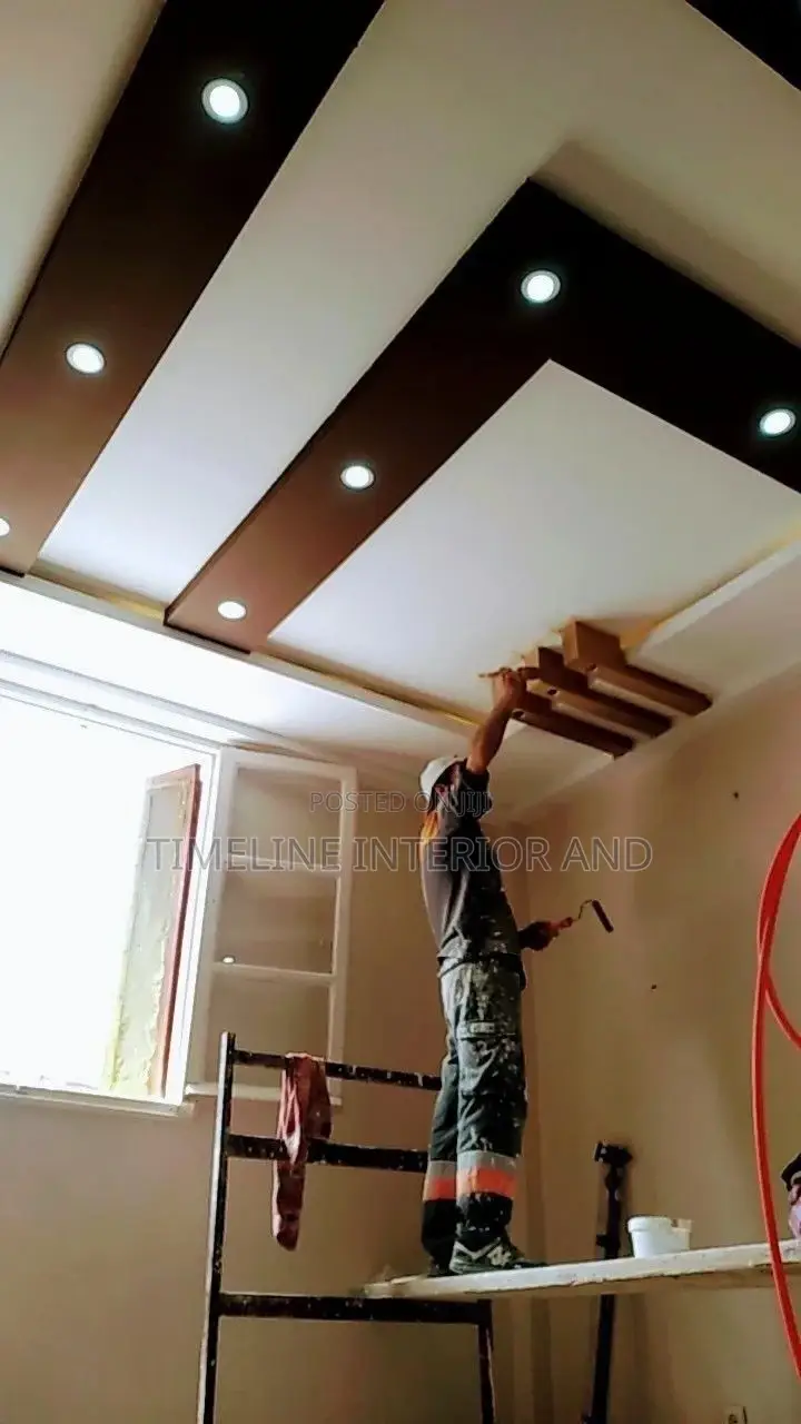 Gypsum Ceiling Hoima Site.