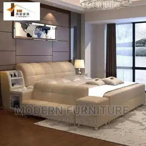 Leather Dressed Bed of 6 X 6 Feet Call Us On