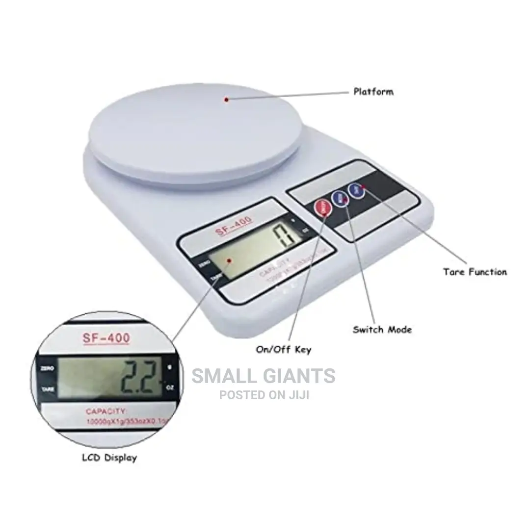 Multipurpose Portable Electronic Weighing Scale