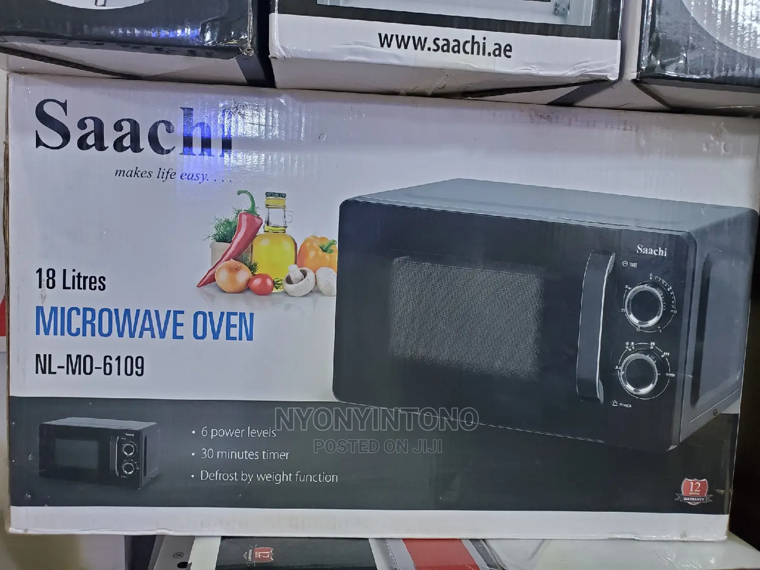 Saachi 20liters Electric Microwave Oven