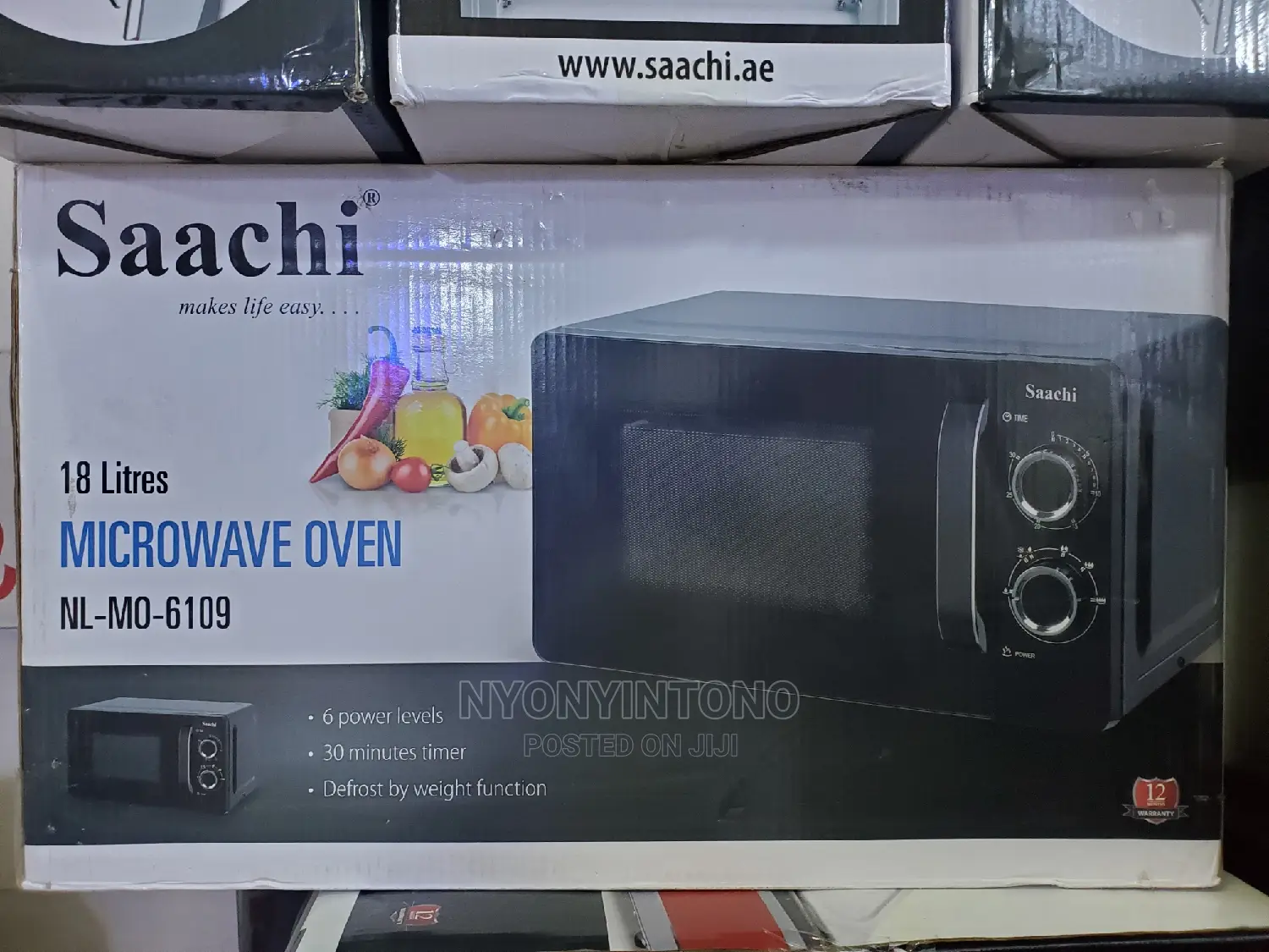 Saachi 20liters Electric Microwave Oven