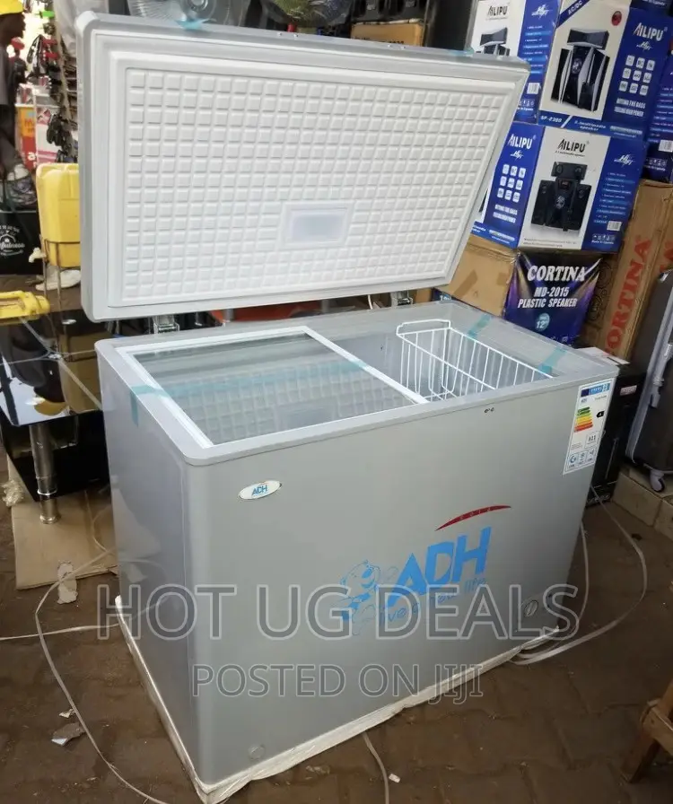 Adh 350ltrs Chest Freezer - Silver