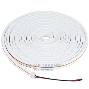 5m Waterproof Silicone Neon LED Strip Light(Orange)