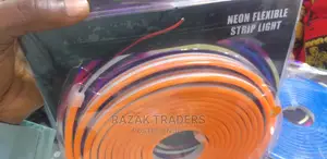 5m Waterproof Silicone Neon LED Strip Light(Orange)