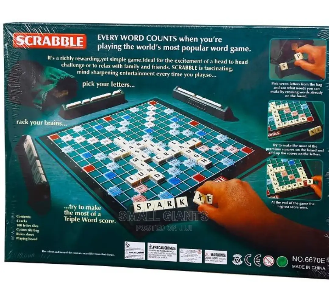 New Original Scrabble Board Game
