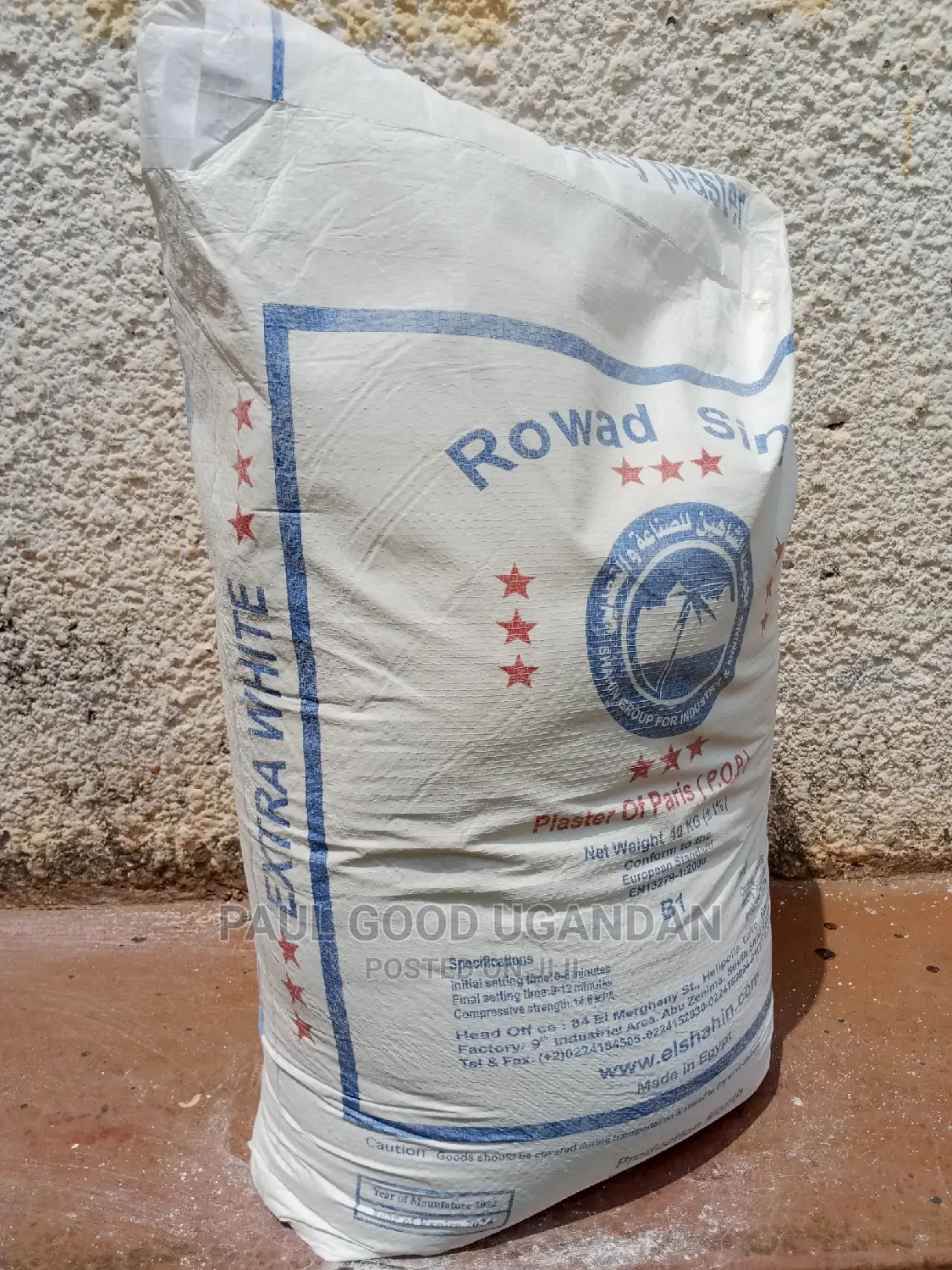 Roward Sinai Gypsum (Pop 40kg)