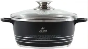 3 Pieces of Non-Stick Serving/Saucepans/Cookware- -Black