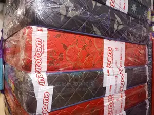 Eurofoam Mattress 6x6x12iches.( Red)