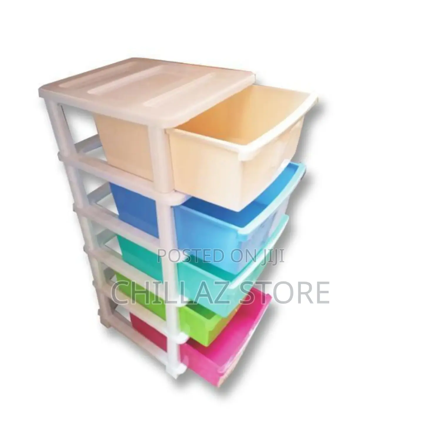 5tier Modern Plastic Laundry Basket.