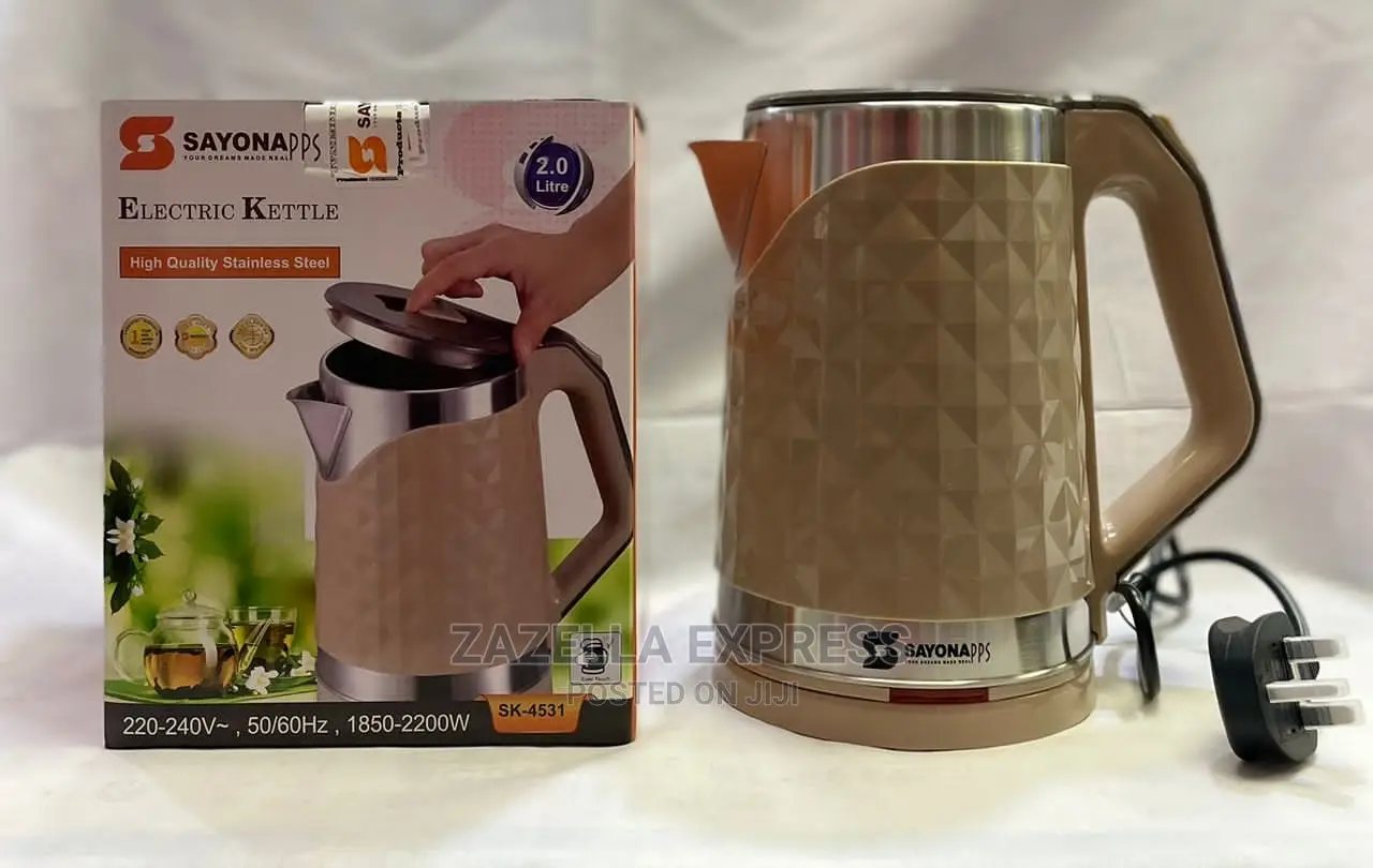 Sayonapps Electric Kettle Fast Boiling 2.5L - Model 4531