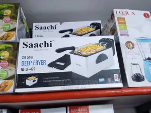 Saachi Electric Deep Fryer- Stainless Steel, 3 Litres