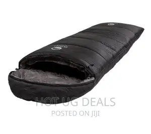 3-season Down Camping Sleeping Bag - Black Bear