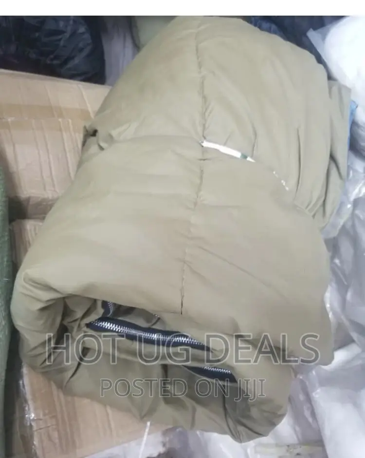 Outdoor Camping Sleeping Bag - Cream
